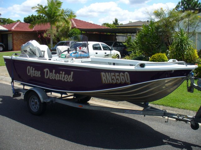 new name on the boat